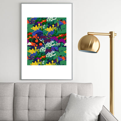 83 Oranges A Beautifully Dark Mind Metal Framed Art Print