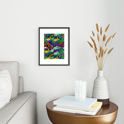 83 Oranges A Beautifully Dark Mind Metal Framed Art Print