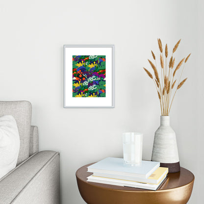 83 Oranges A Beautifully Dark Mind Metal Framed Art Print