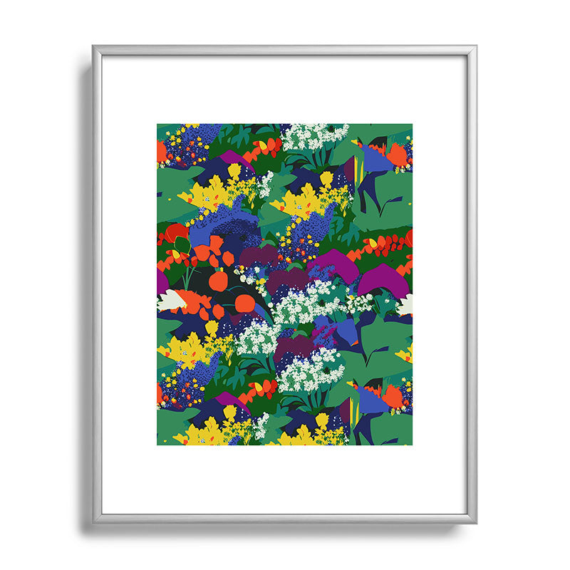 83 Oranges A Beautifully Dark Mind Metal Framed Art Print