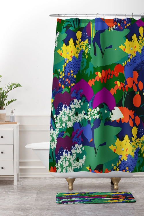 83 Oranges A Beautifully Dark Mind Shower Curtain And Mat