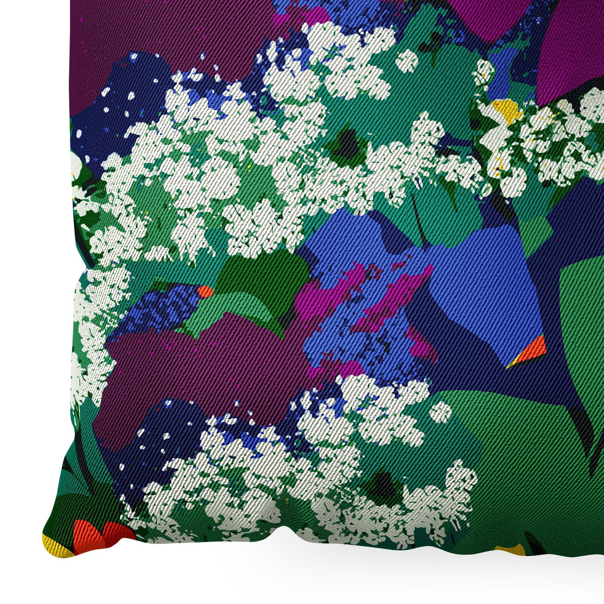 83 Oranges A Beautifully Dark Mind Floor Pillow Square
