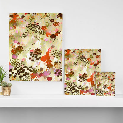 83 Oranges A Sunlit Meadow Art Canvas