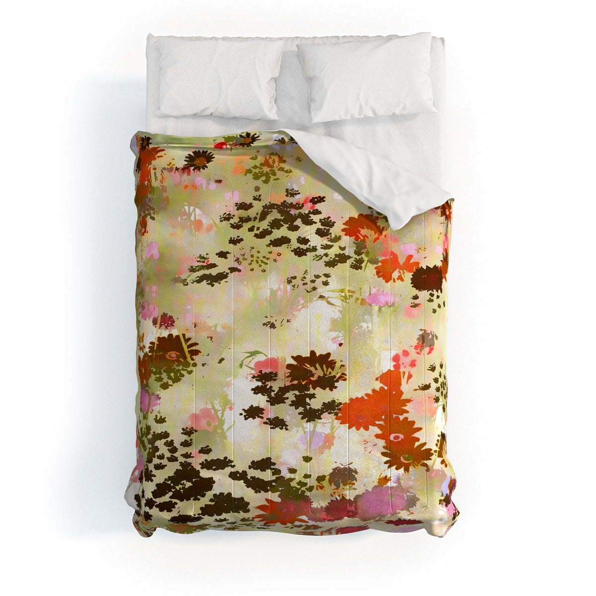 83 Oranges A Sunlit Meadow Comforter