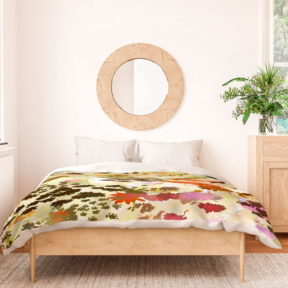 83 Oranges A Sunlit Meadow Duvet Cover