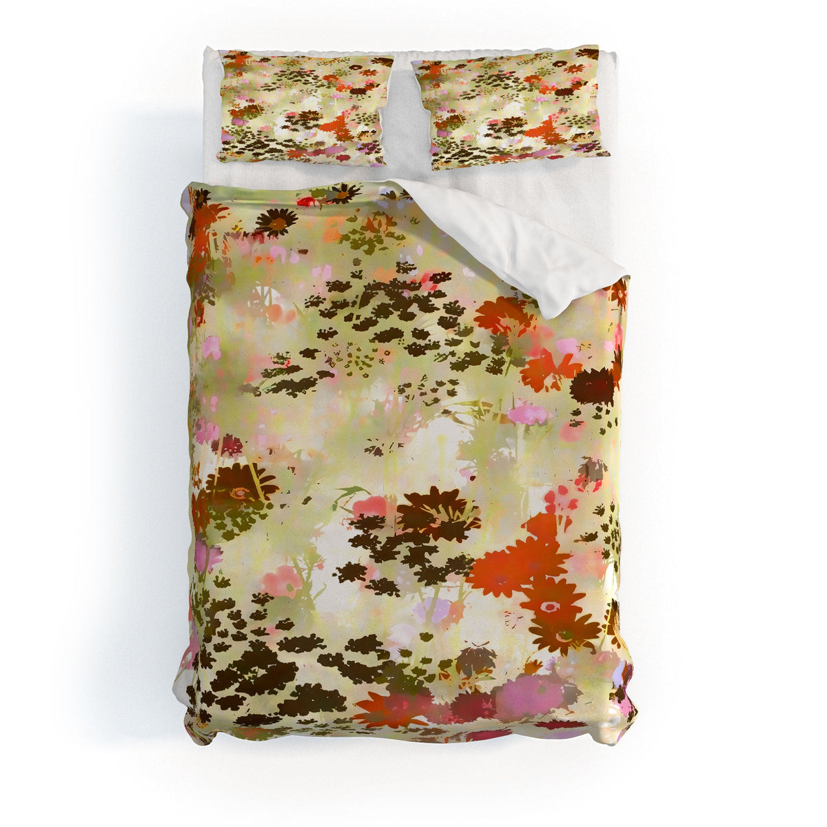 83 Oranges A Sunlit Meadow Duvet Cover