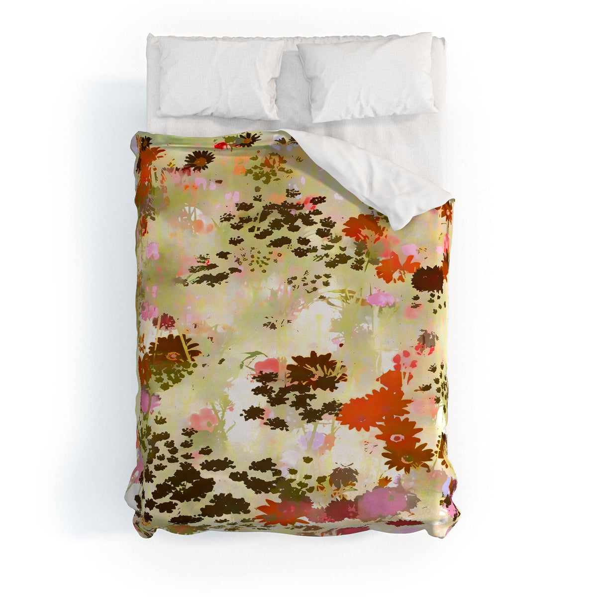 83 Oranges A Sunlit Meadow Duvet Cover