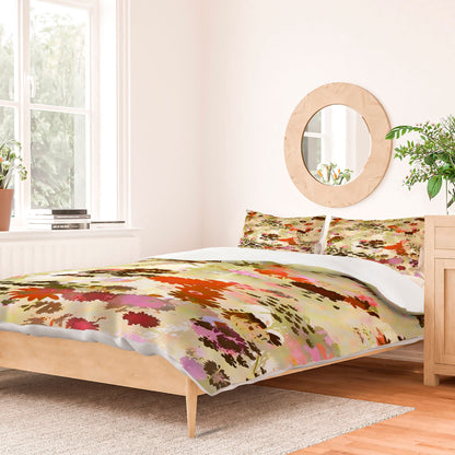 83 Oranges A Sunlit Meadow Duvet Cover