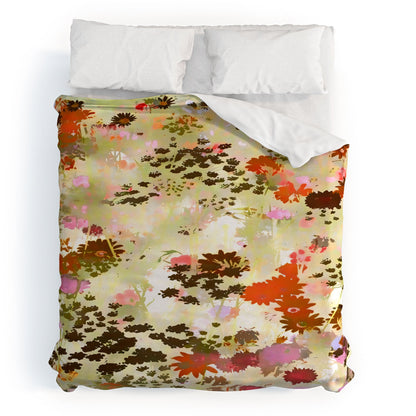 83 Oranges A Sunlit Meadow Duvet Cover