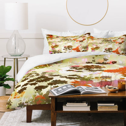 83 Oranges A Sunlit Meadow Duvet Cover