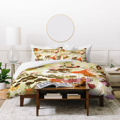 83 Oranges A Sunlit Meadow Duvet Cover