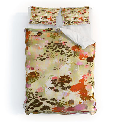83 Oranges A Sunlit Meadow Duvet Cover