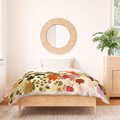 83 Oranges A Sunlit Meadow Duvet Cover
