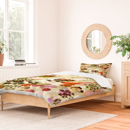 83 Oranges A Sunlit Meadow Duvet Cover