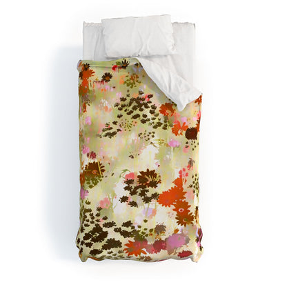 83 Oranges A Sunlit Meadow Duvet Cover