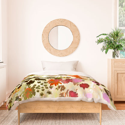 83 Oranges A Sunlit Meadow Duvet Cover