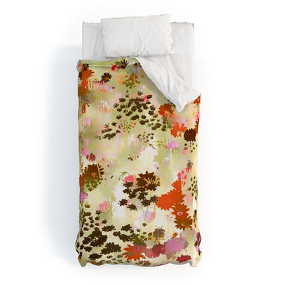 83 Oranges A Sunlit Meadow Duvet Cover