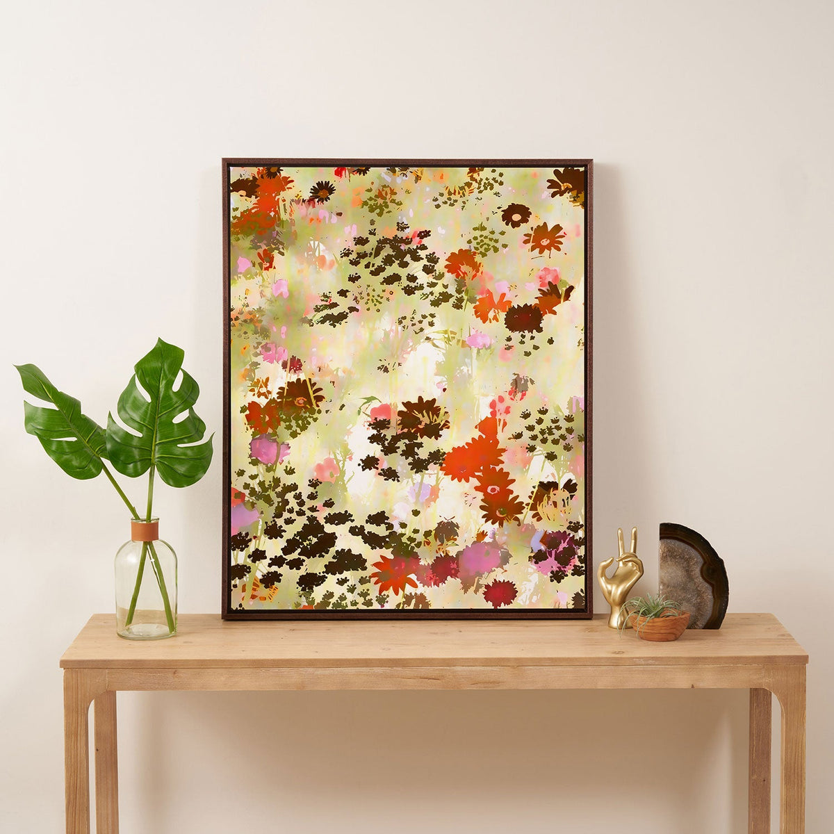 83 Oranges A Sunlit Meadow Art Canvas