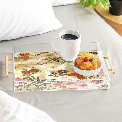 83 Oranges A Sunlit Meadow Acrylic Tray