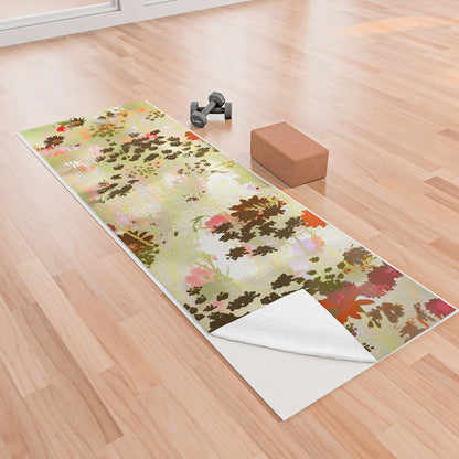 83 Oranges A Sunlit Meadow Yoga Towel