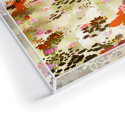 83 Oranges A Sunlit Meadow Acrylic Tray