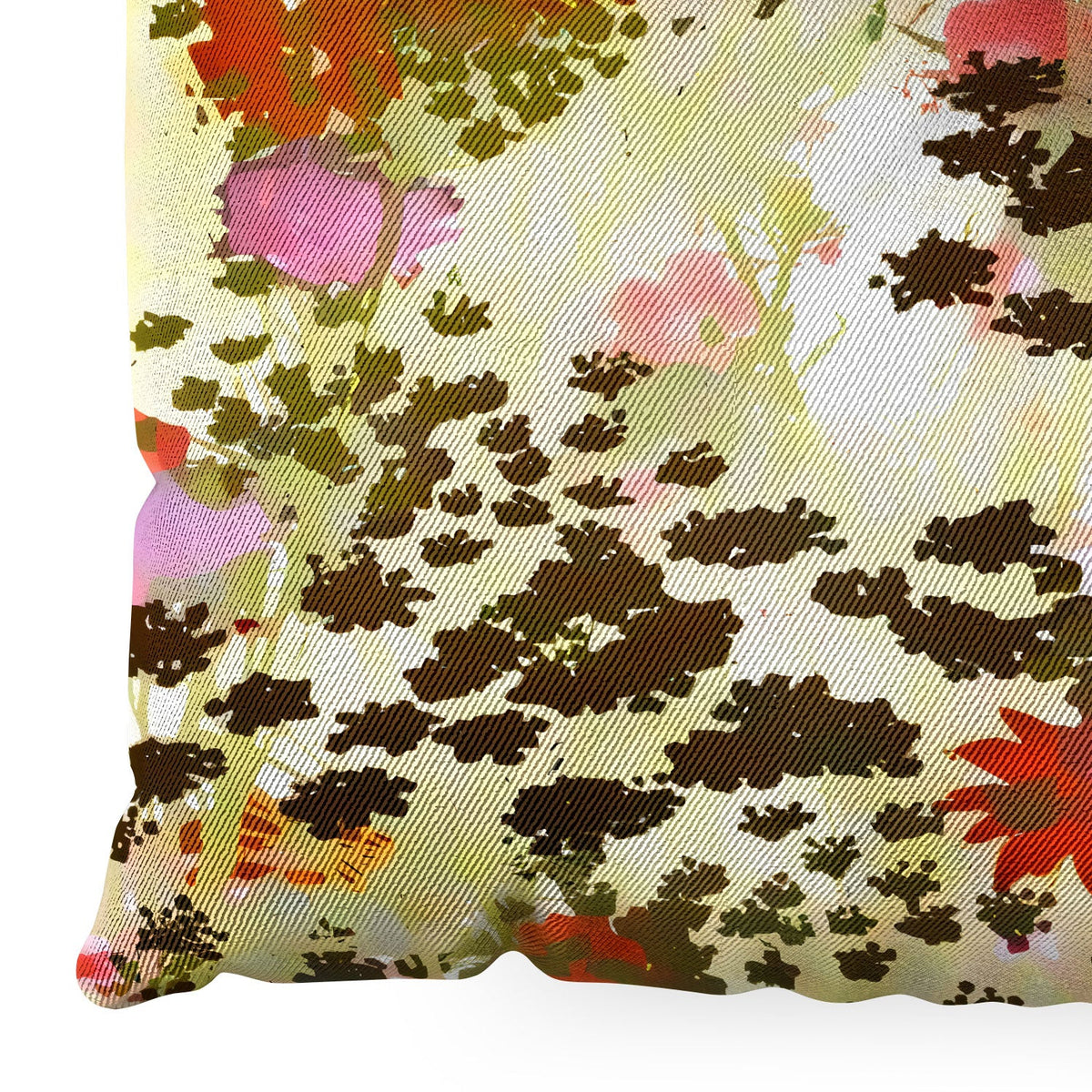 83 Oranges A Sunlit Meadow Floor Pillow Square