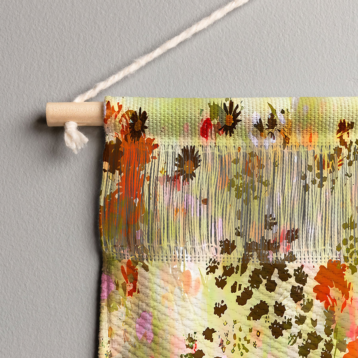 83 Oranges A Sunlit Meadow Wall Hanging Landscape