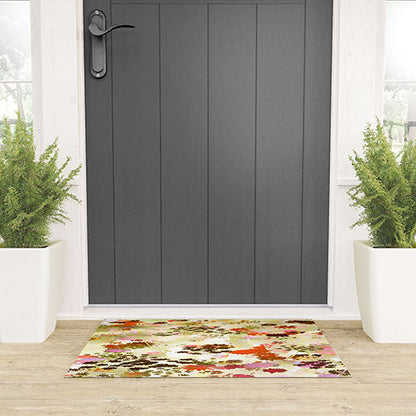 83 Oranges A Sunlit Meadow Welcome Mat
