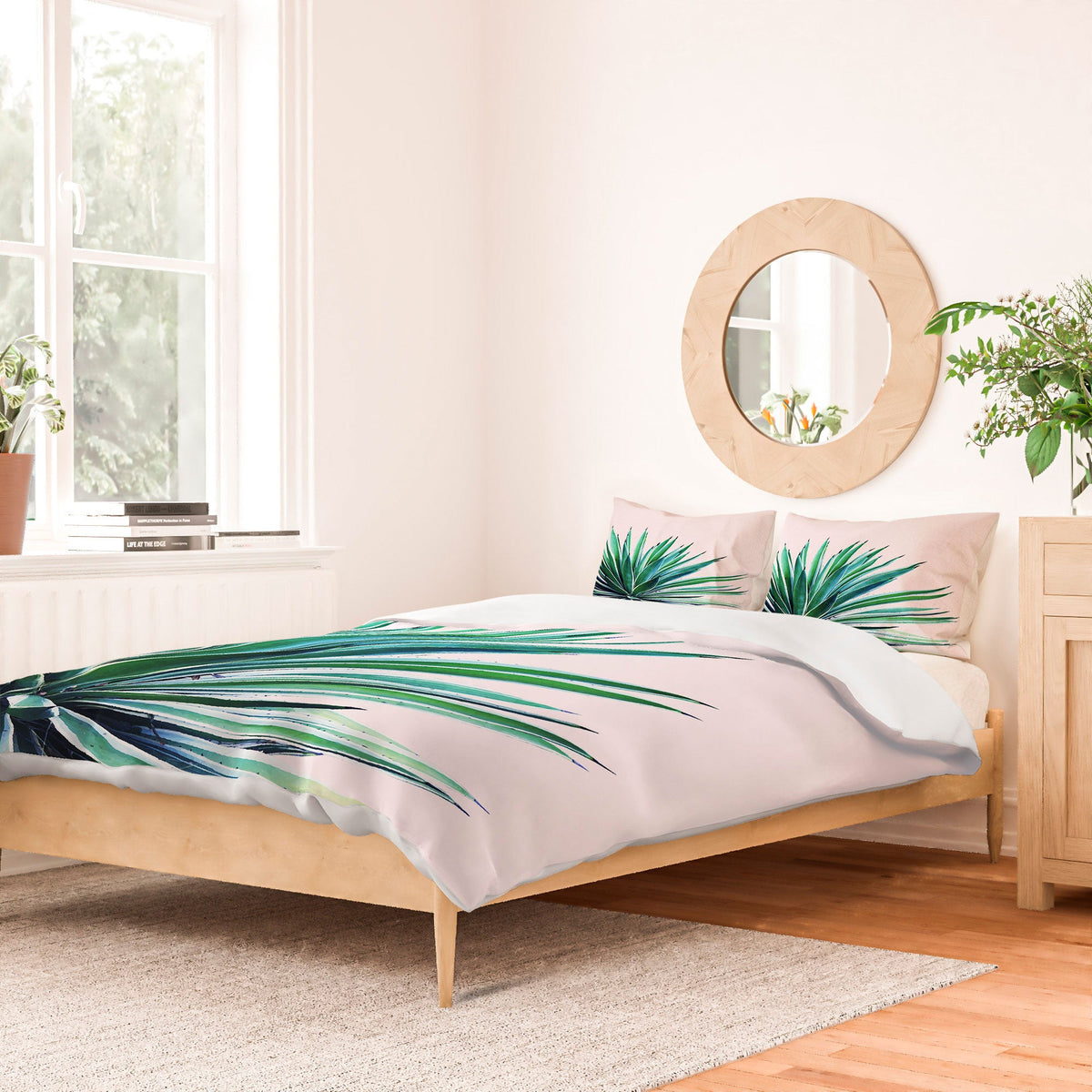 83 Oranges Agave Love Duvet Cover