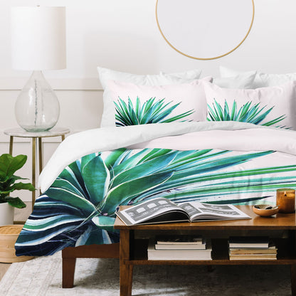 83 Oranges Agave Love Duvet Cover