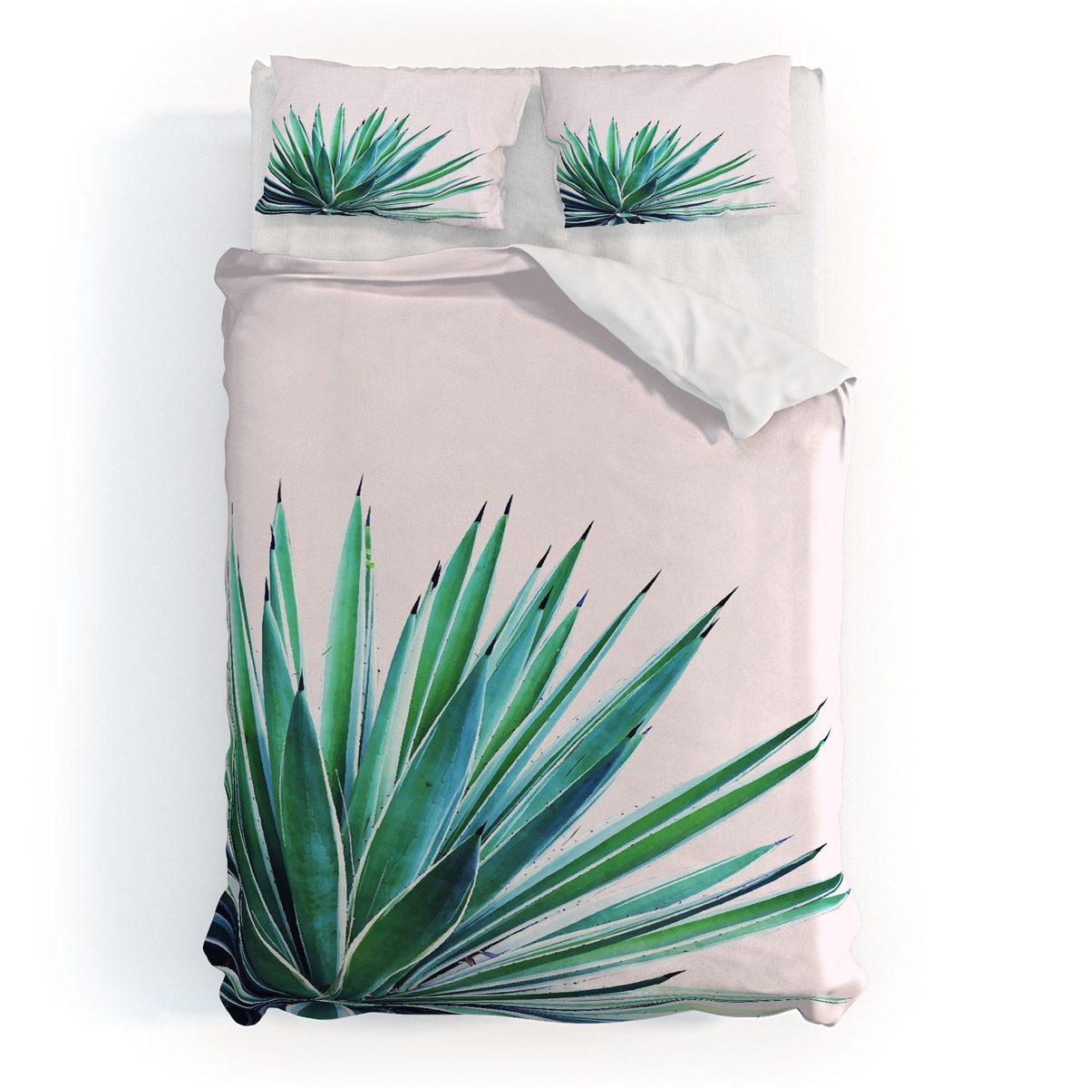 83 Oranges Agave Love Duvet Cover