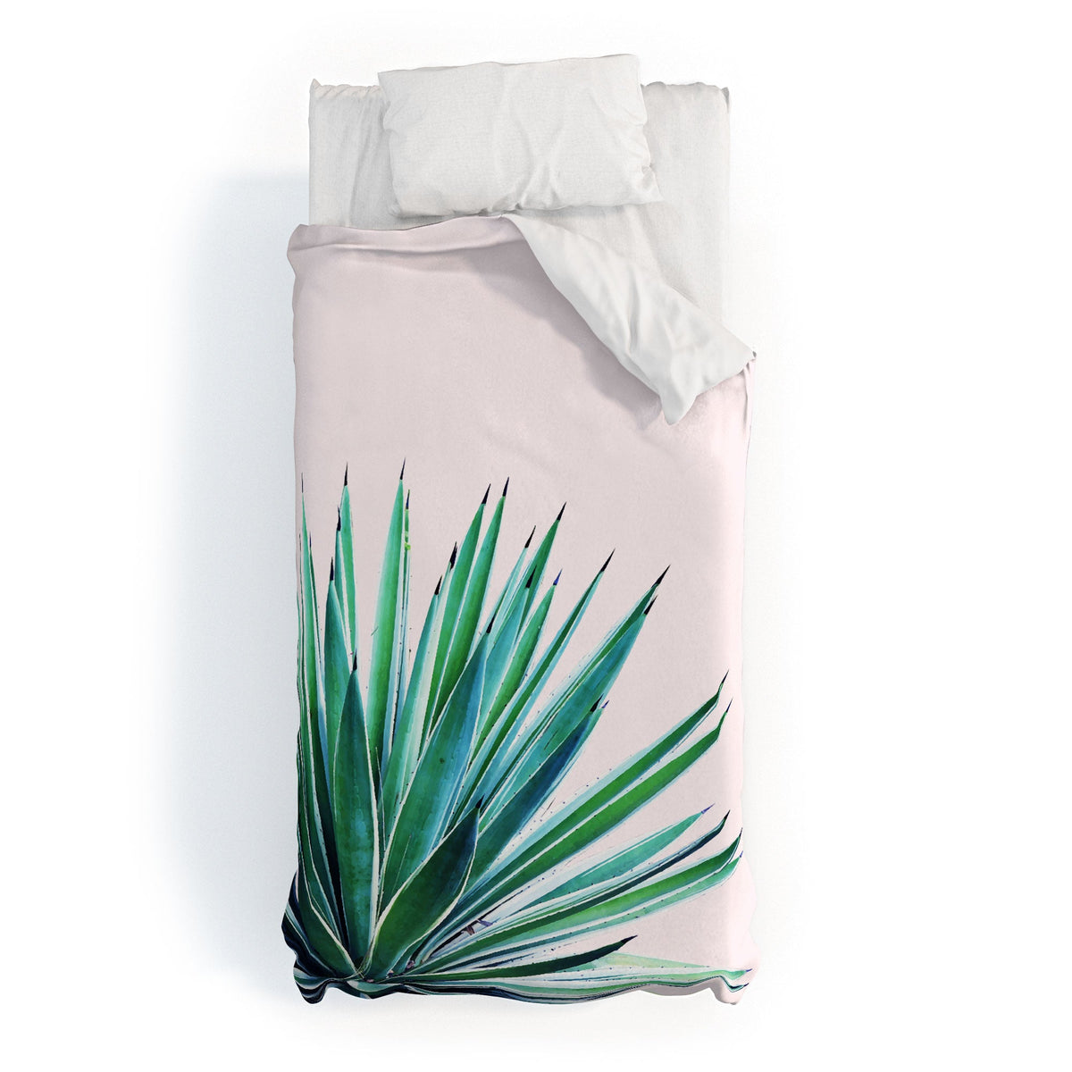 83 Oranges Agave Love Duvet Cover