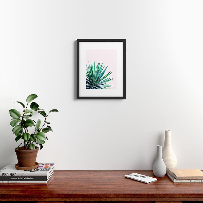 83 Oranges Agave Love Framed Art Print