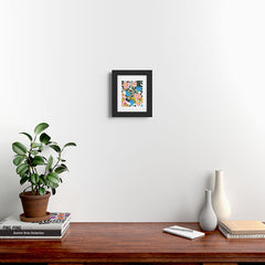 83 Oranges Aksa Framed Art Print