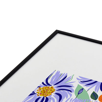 83 Oranges Alia Metal Framed Art Print