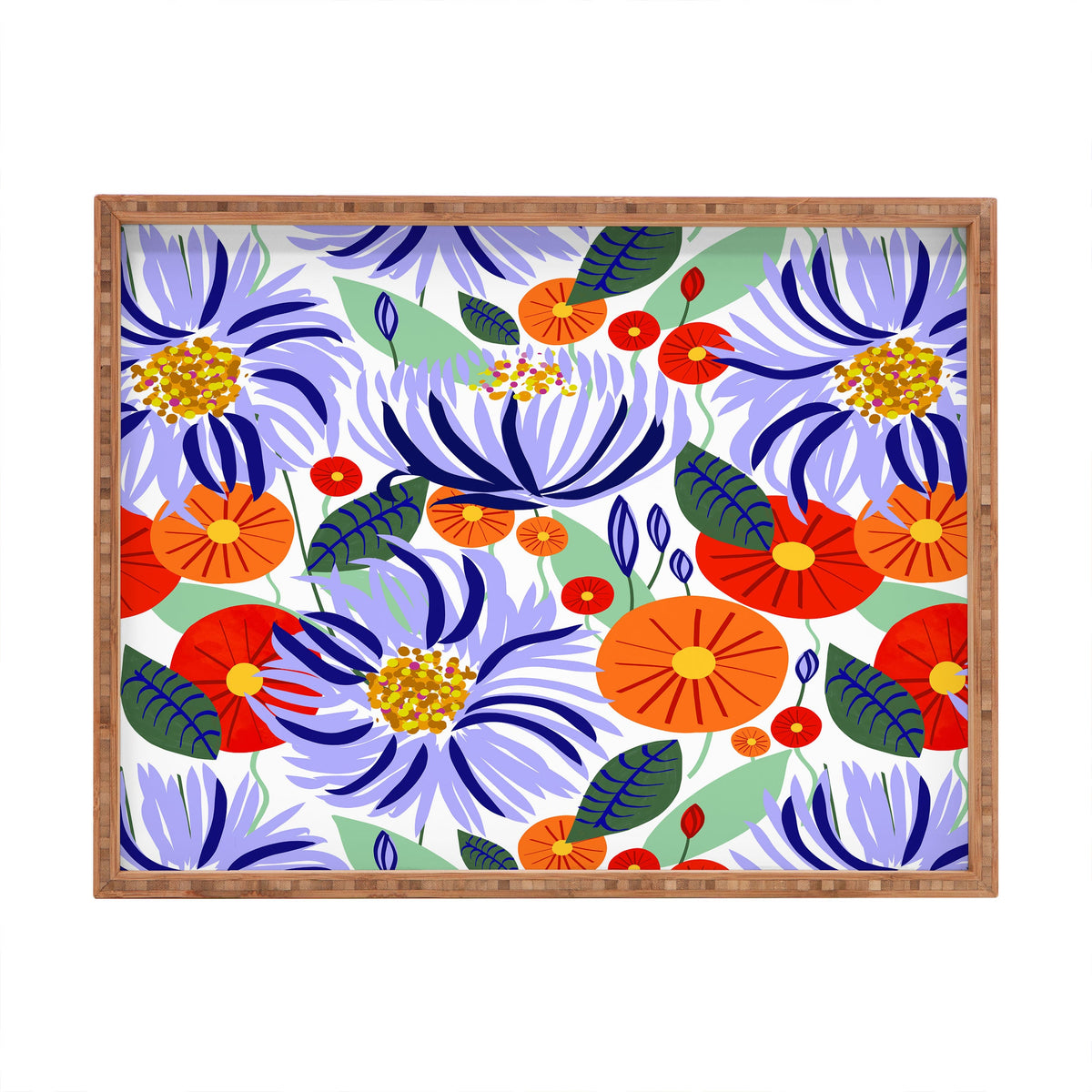 83 Oranges Alia Rectangular Tray