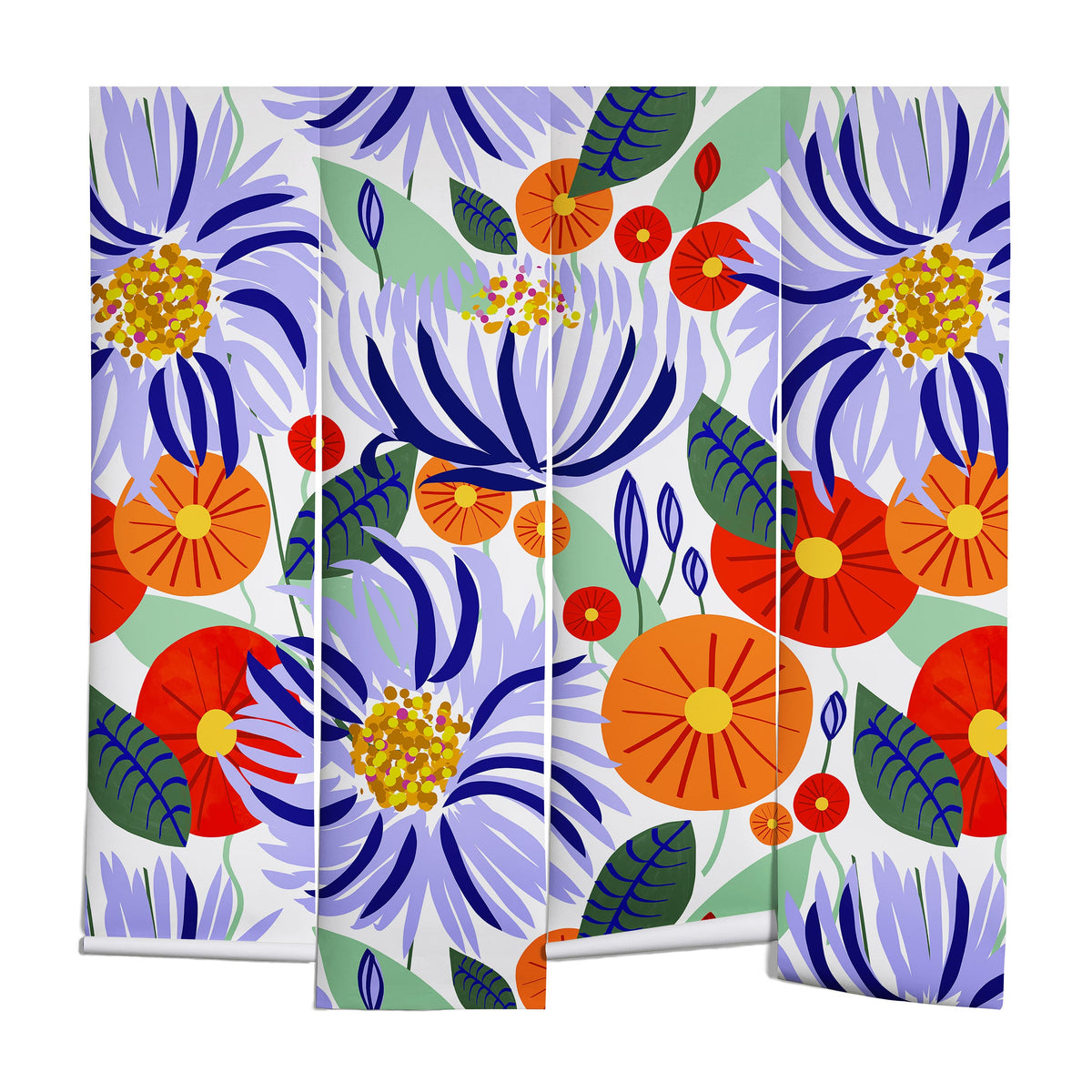 83 Oranges Alia Wall Mural