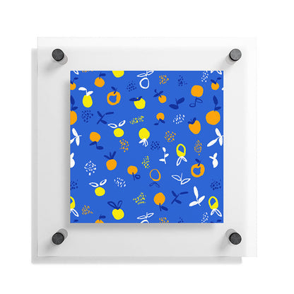83 Oranges Always Summer In Good Company Floating Acrylic Print