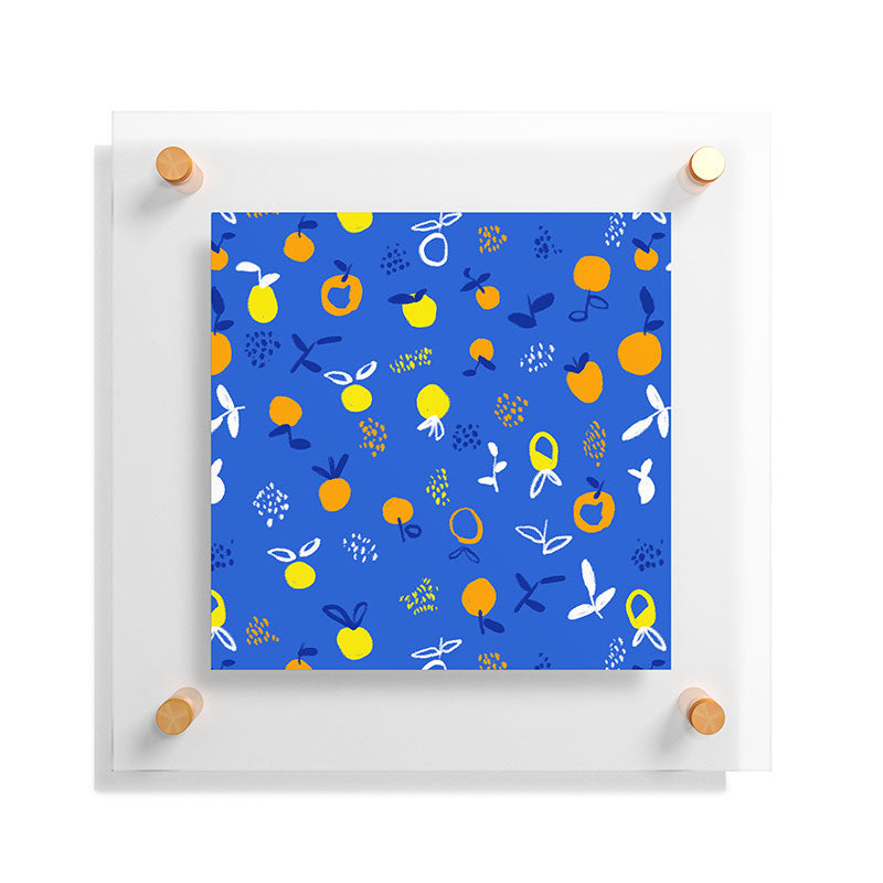 83 Oranges Always Summer In Good Company Floating Acrylic Print