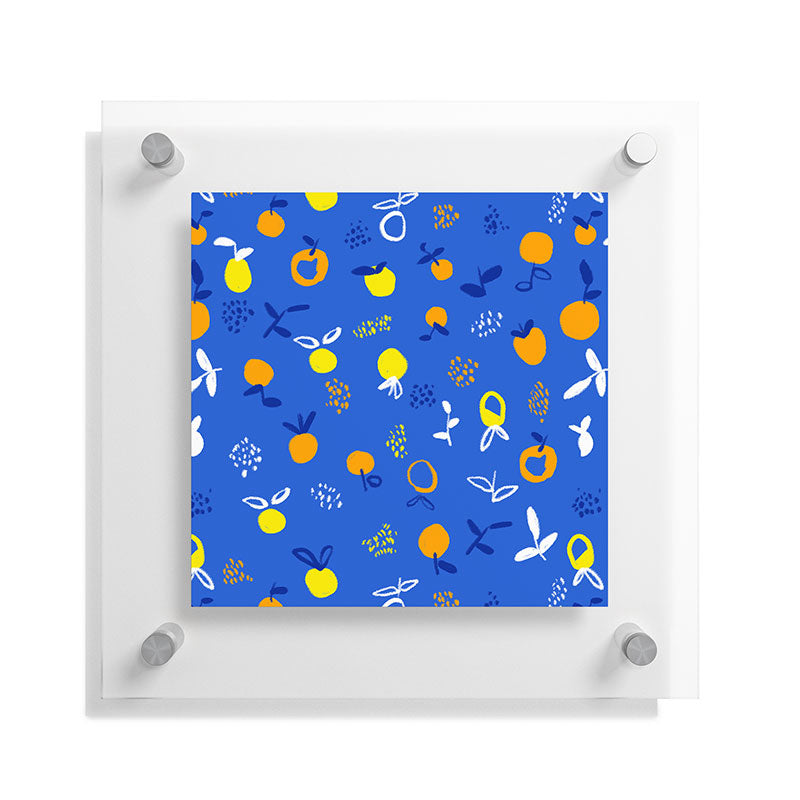 83 Oranges Always Summer In Good Company Floating Acrylic Print