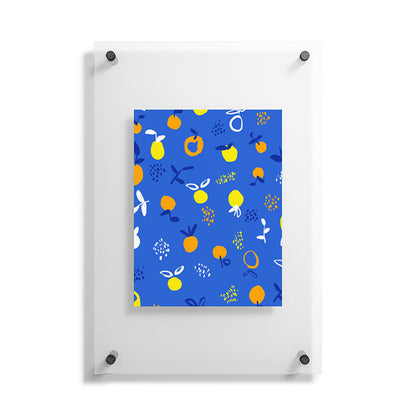 83 Oranges Always Summer In Good Company Floating Acrylic Print