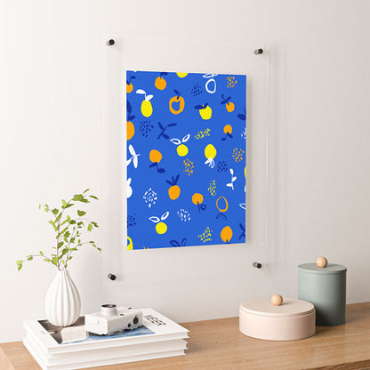83 Oranges Always Summer In Good Company Floating Acrylic Print