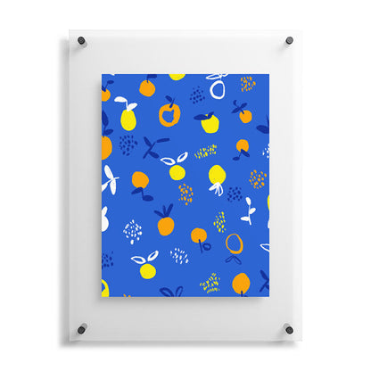 83 Oranges Always Summer In Good Company Floating Acrylic Print