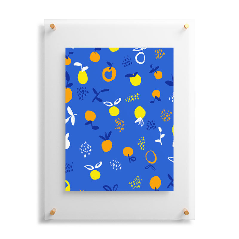 83 Oranges Always Summer In Good Company Floating Acrylic Print
