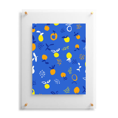 83 Oranges Always Summer In Good Company Floating Acrylic Print