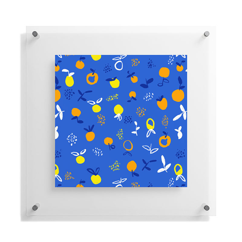 83 Oranges Always Summer In Good Company Floating Acrylic Print