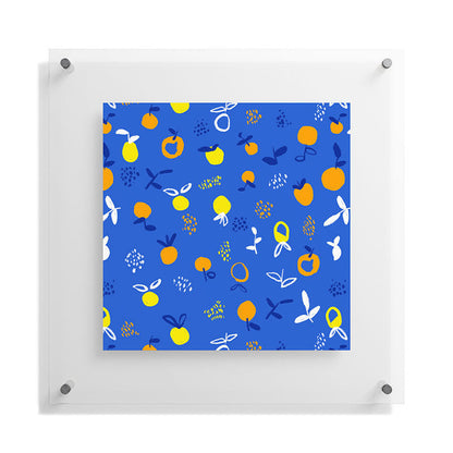 83 Oranges Always Summer In Good Company Floating Acrylic Print