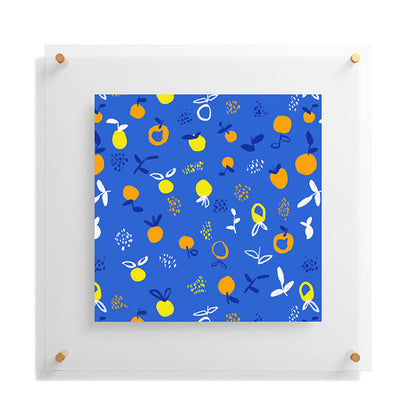 83 Oranges Always Summer In Good Company Floating Acrylic Print