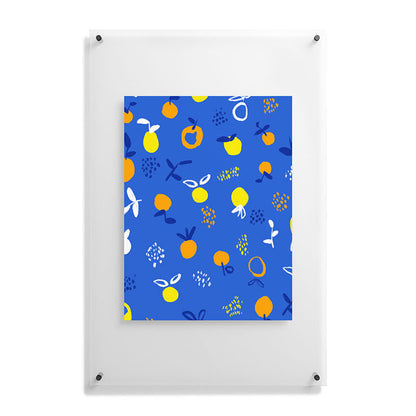 83 Oranges Always Summer In Good Company Floating Acrylic Print