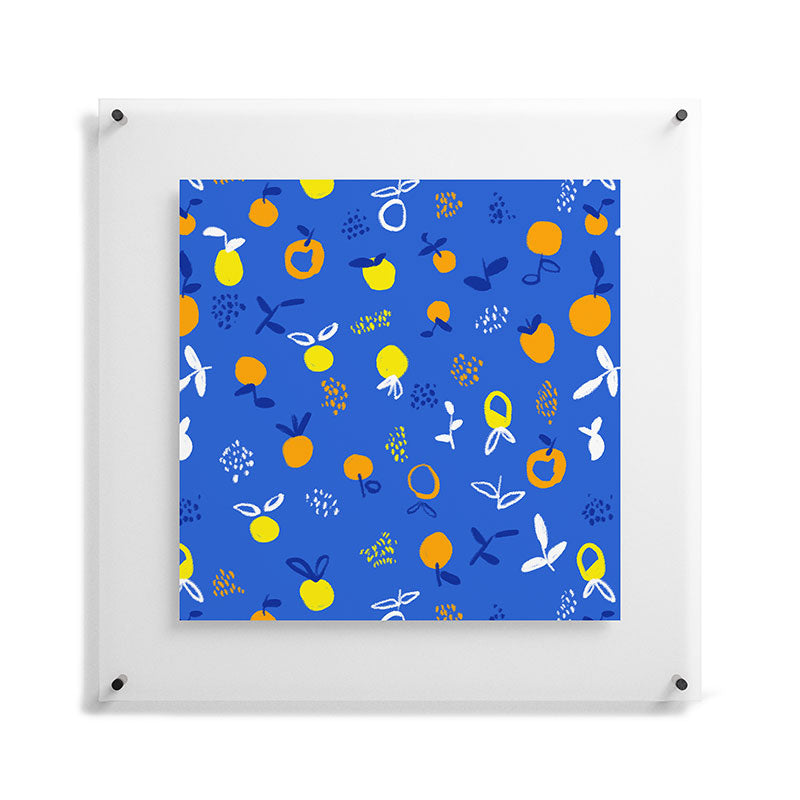 83 Oranges Always Summer In Good Company Floating Acrylic Print
